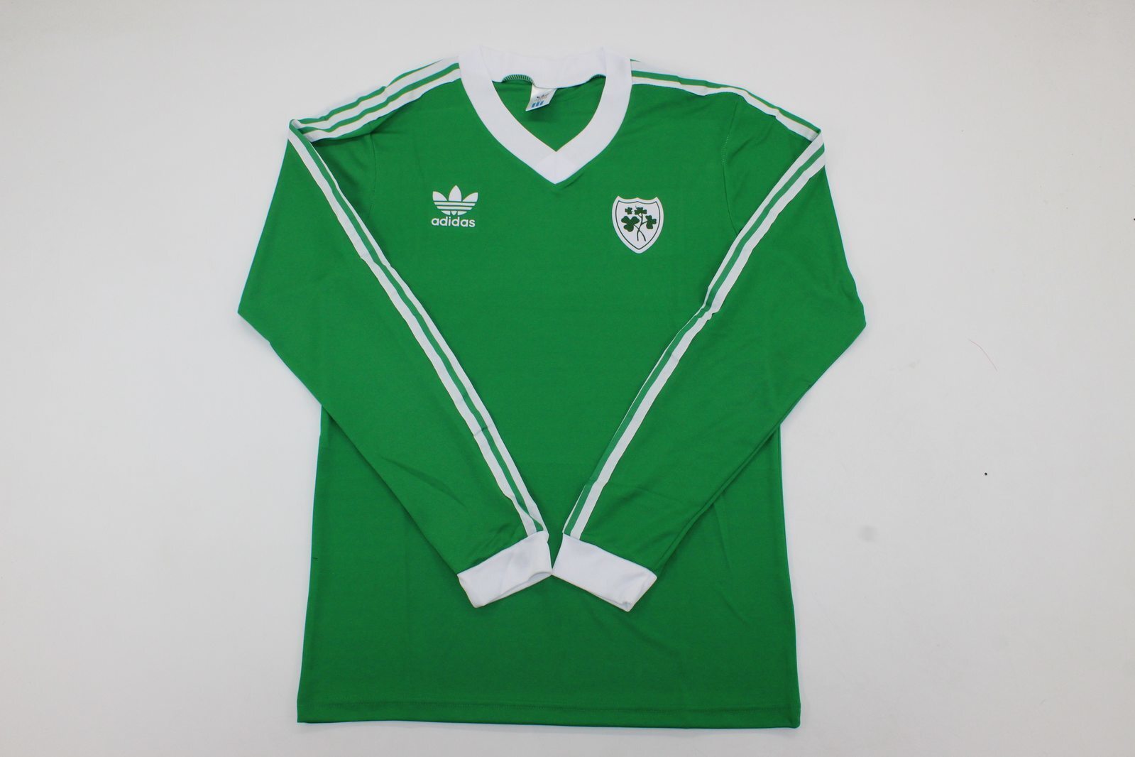 AAA Quality Ireland 1986 Home Long Soccer Jersey